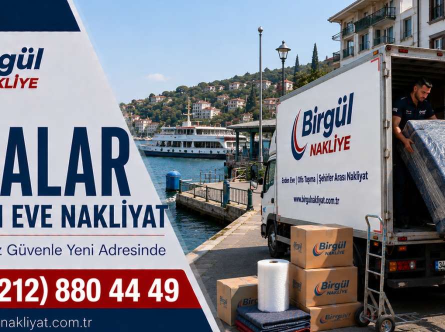 Adalar Evden Eve Nakliyat Hizmeti