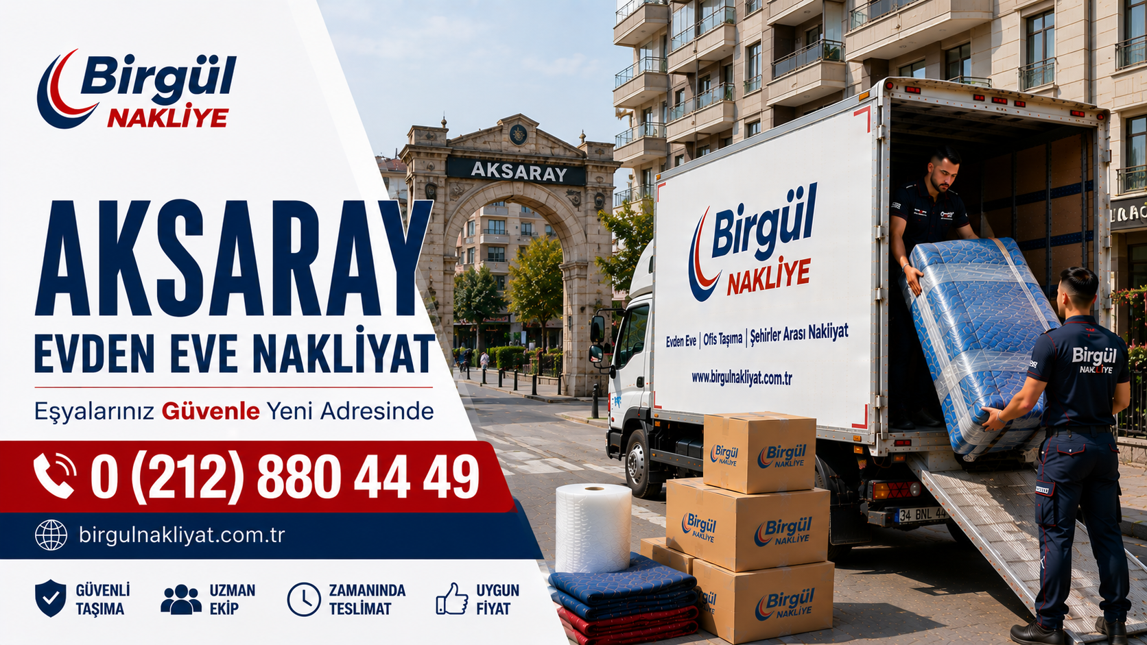 Aksaray Evden Eve Nakliyat Hizmeti