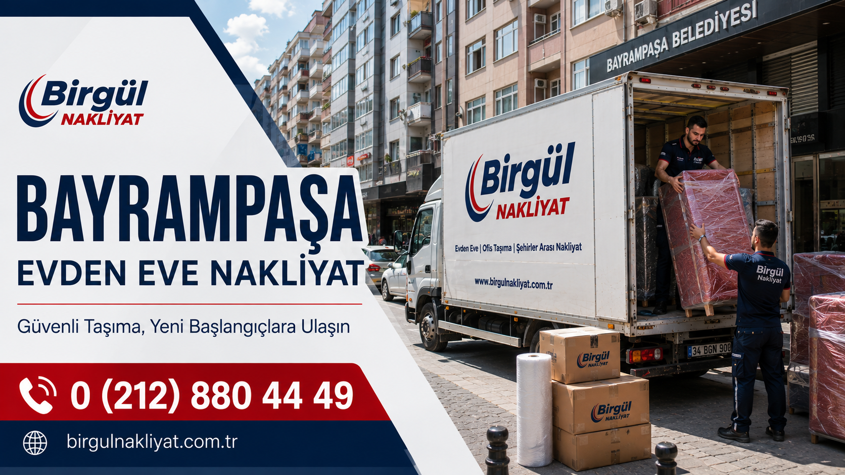 Bayrampaşa Evden Eve Nakliyat Hizmeti