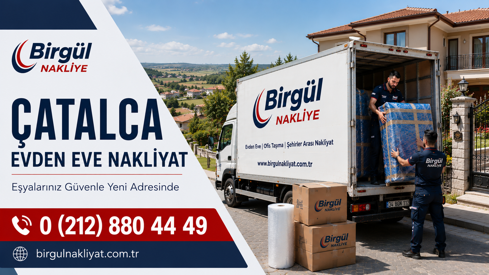 Çatalca Evden Eve Nakliyat Hizmeti