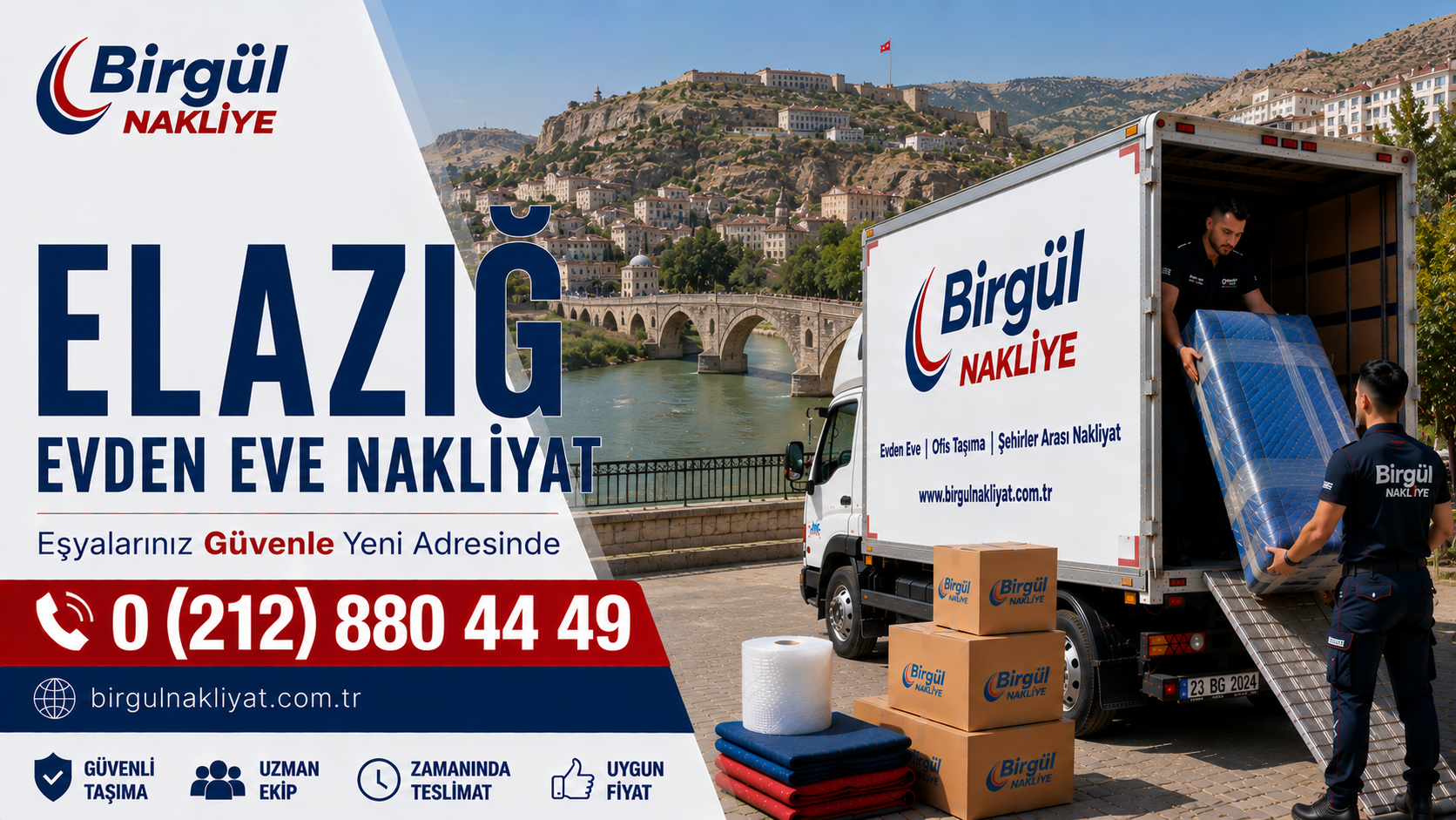Elazığ Evden Eve Nakliyat Hizmeti