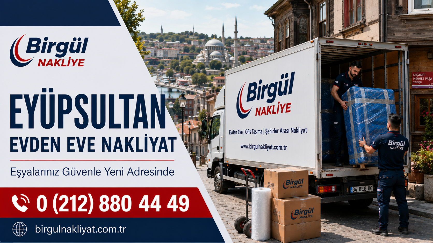 Eyüpsultan Evden Eve Nakliyat Hizmeti