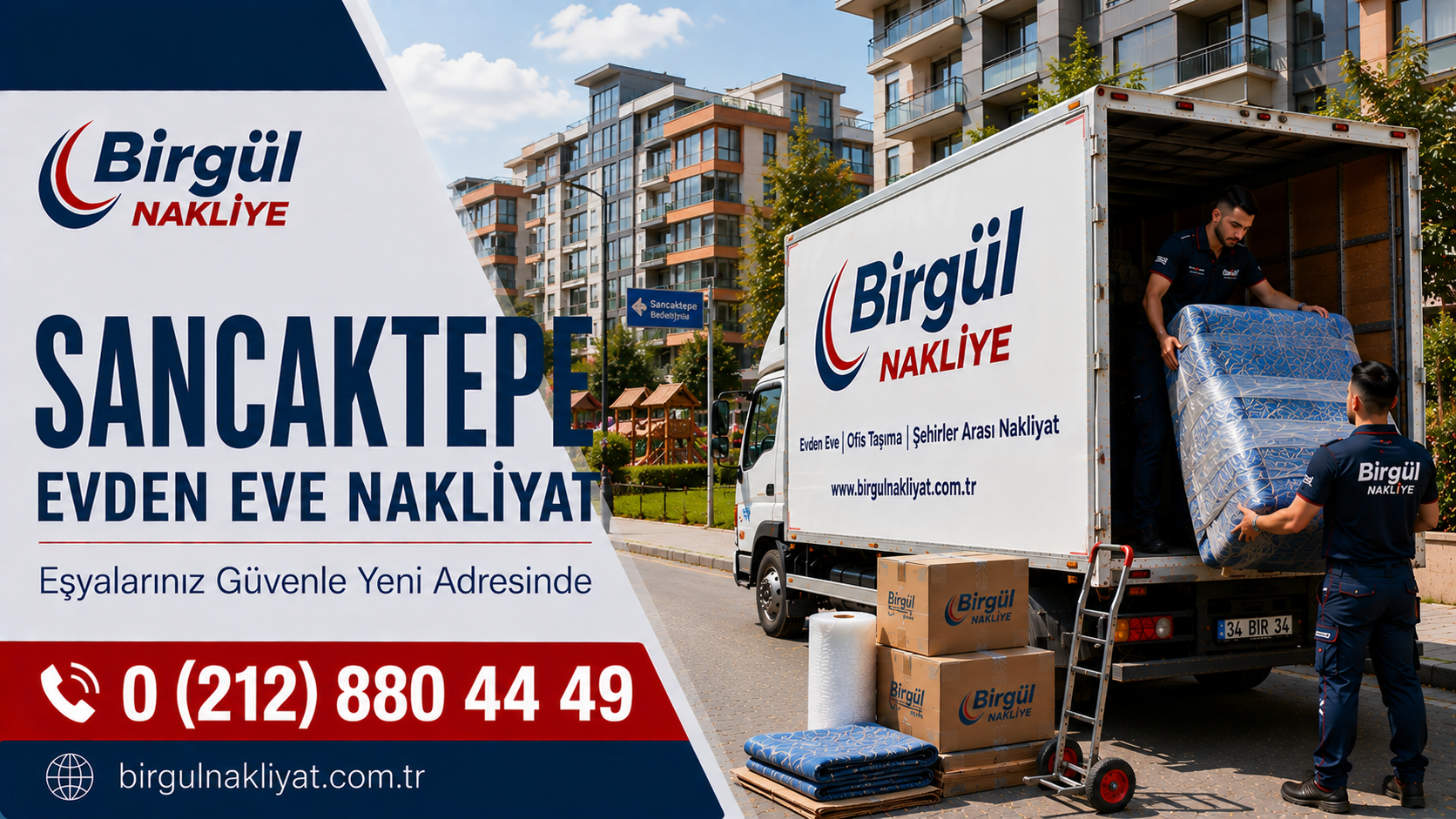 Sancaktepe Evden Eve Nakliyat Hizmeti