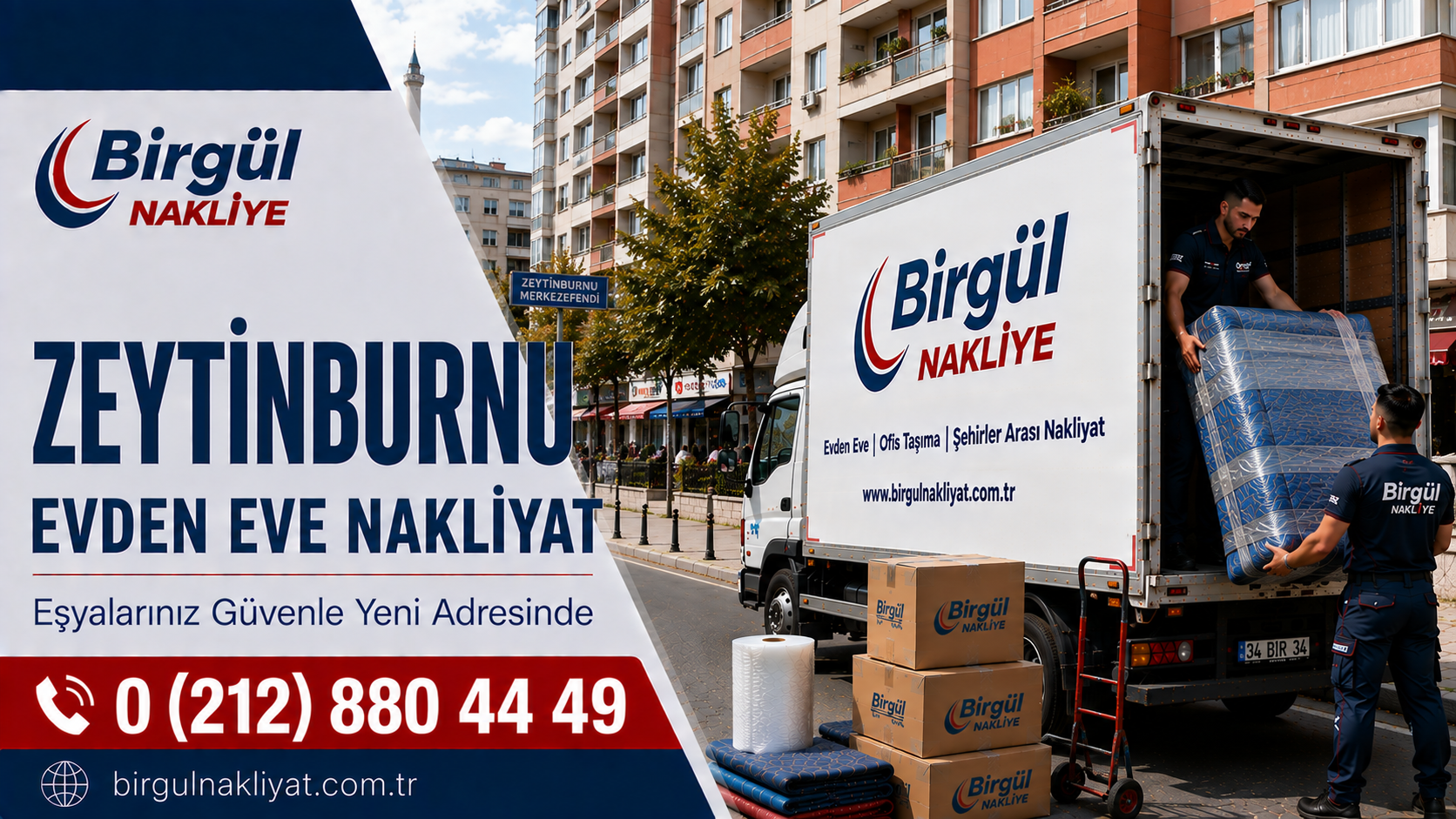 Zeytinburnu Evden Eve Nakliyat Hizmeti