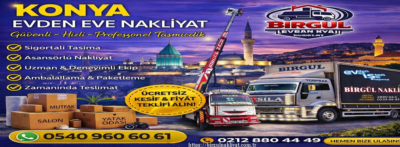 Konya Evden Eve Nakliyat