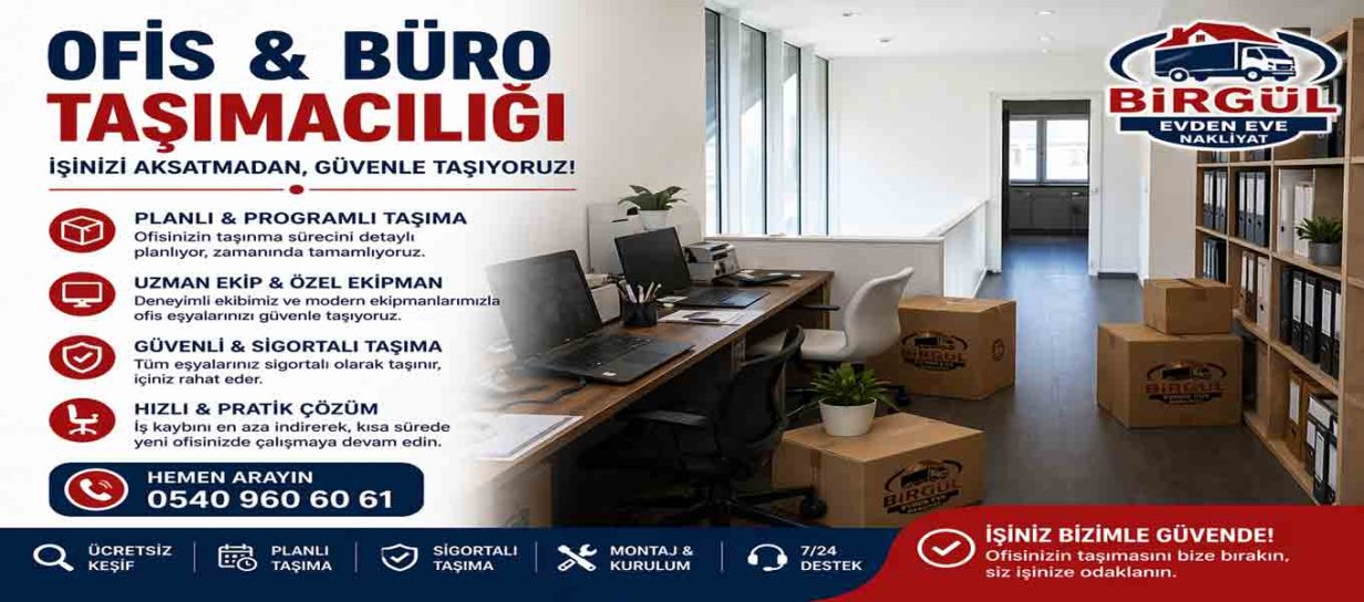 Ofis ve Büro Taşımacılığı