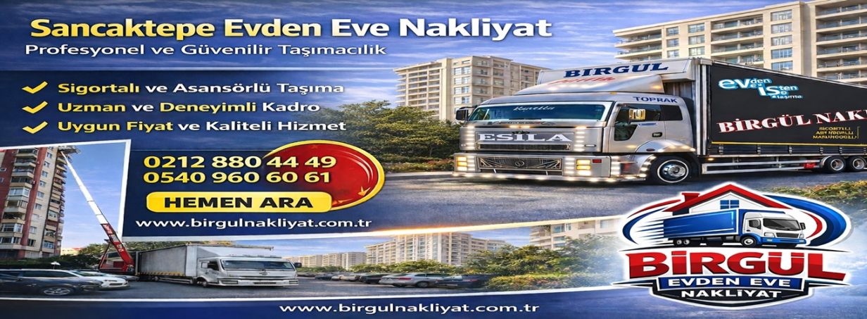 Sancaktepe Evden Eve Nakliyat